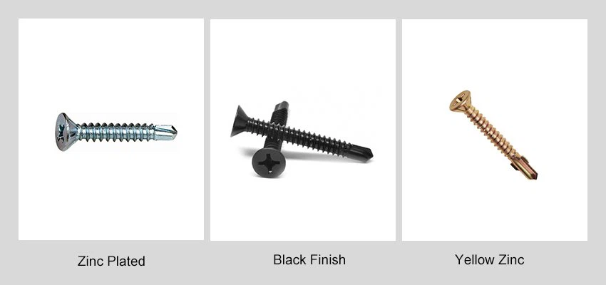 CSK Head Self Drilling Screw types